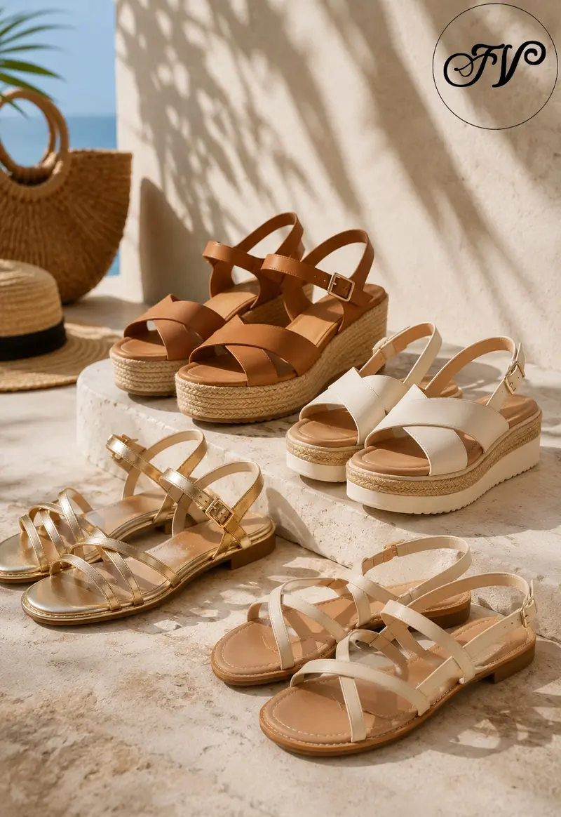 Sandales femme été 2026 : modèles top