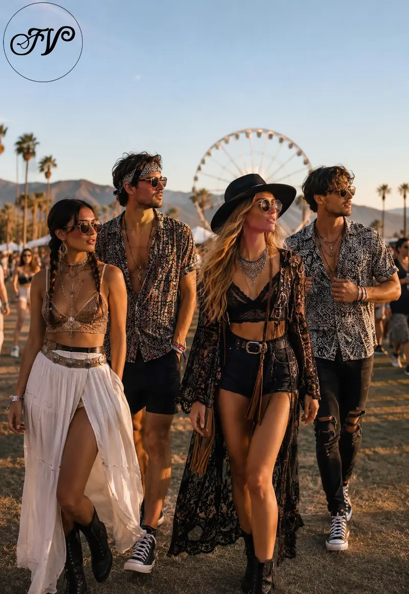 Looks pour festivals d'été 2026