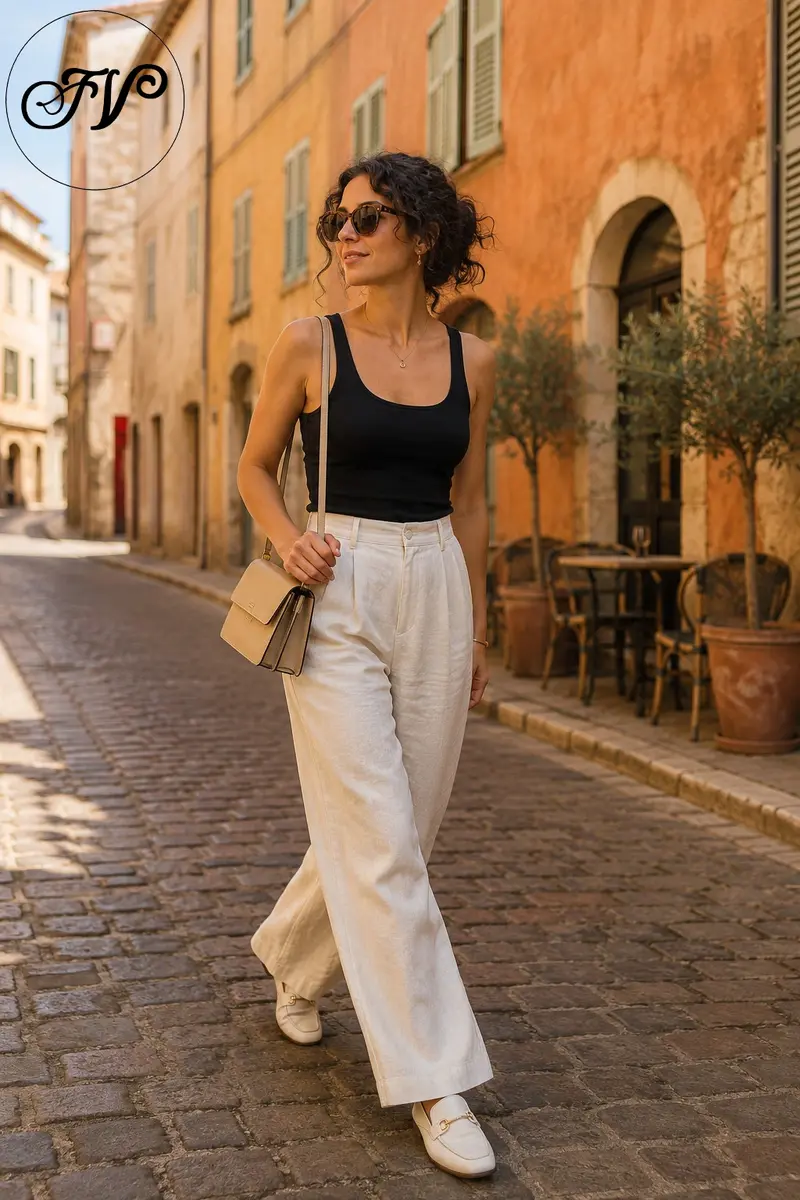 Style méditerranéen : tenue casual chic