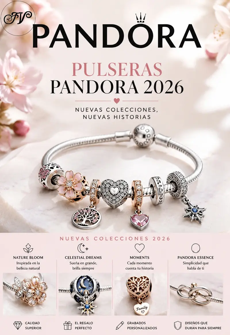 Bracelets Pandora 2026 : Nouvelles collections et tendances