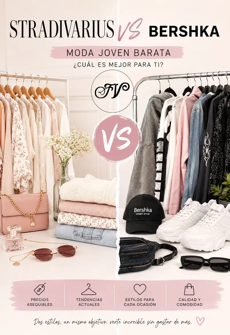 Stradivarius vs Bershka : quelle marque propose la meilleure mode jeune à petit prix ?