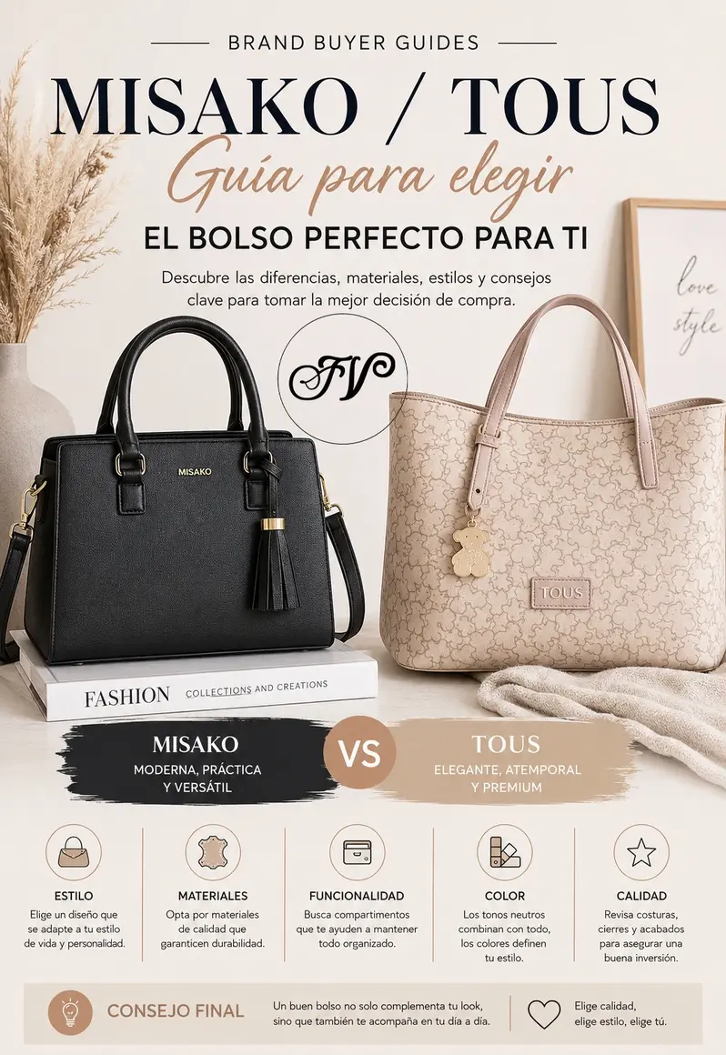 Guide d'achat des sacs Misako et TOUS